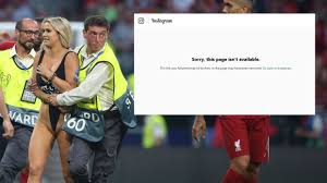 Your email address will never be sold or distributed to a third party for any reason. Blonde Champions League Pitch Invader Kinsey Wolanski Says Instagram Account Has Been Hacked Rt Sport News
