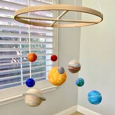 Solar System Mobile Baby Mobile Space Decor Space Decor Decor Planet Space Themed Nursery