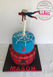 Spiderman Gravity Cake Thematicakes By Indira Gravity Cake Spiderman Cake Cake