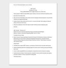 Mechanical engineer resume + guide with resume examples to land your next job in 2019. Mechanical Engineer Resume Template 11 Samples Formats