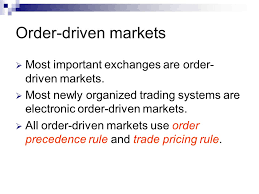 The last stock this analyst recommended jumped 400%. Chapter 6 Order Driven Markets Ppt Download