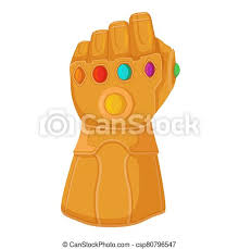 (mitspieler steuern, seelen fangen und mehr) (infinity gauntlet mod). Edelsteine Thanos Titan Alles Handschuh Ewigkeit Stones Unendlichkeit Handschuh Gesteckt Alles Karikatur Macht Canstock