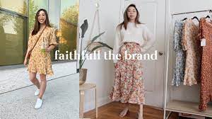 Poshmark makes shopping fun, affordable & easy! Faithfull The Brand Overview Try On Haul Youtube