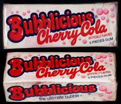 The Coolest Candies From The 80 S Elite Food And Beverage Cherry Cola Bubblicious My Childhood Memories