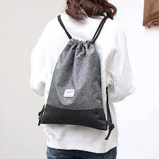 Tas serut menerima pesanan pembuatan tas serut, tas string bag custom untuk souvenir, promosi, seminar, dll. Wanita Pria Tas Serut Wanita Kanvas Ransel Tas Pantai Luar Ruangan Kebugaran Sport Tas Bundle Saku Perjalanan Softback Wanita Mochila Tas Serut Aliexpress
