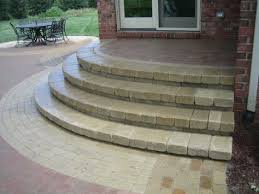 Brick Pavers Ann Arbor Canton Patios Repair Cleaning Sealing Brick Paver Patio Patio Stairs Patio Steps