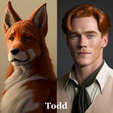 The Fox and The Hound As Human