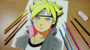 تعلم رسم بوروتو خطوة بخطوة how to draw boruto zelda characters character art