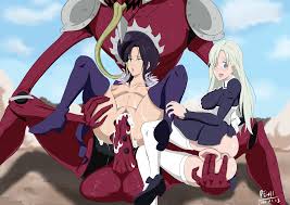 Rule34 - If it exists, there is porn of it  re411, elizabeth liones,  galan, merlin (nanatsu no taizai)  2815962