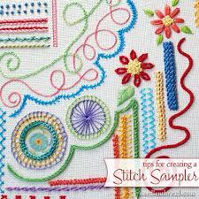 Embroidery stitches or embroidery swing are counted by the number of needle drops. On Embroidery Stitches Samplers Needlenthread Com