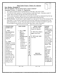 As the experimental procedure takes effect, charlie's intelligence expands until it surpasses that of the doctors who engineered his metamorphosis. Book Jacket Project For Flowers For Algernon