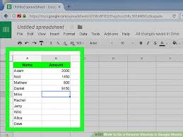 How To Do A Reverse Vlookup In Google Sheets Google Sheets Reverse F Names