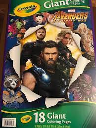Enjoy hours of coloring adventures with marvel avengers giant coloring pages. Crayola Giant Coloring Pages Avengers Oversized Coloring Pages Art Activity Crayola