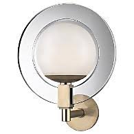 Tech sedona modern satin nickel led wall sconce lighting. Sedona Wall Sconce By Tech Lighting At Lumens Com
