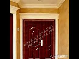 Video gambar pintu rumah depan terupdate!. 0812 33 8888 61 Kusen Pintu Besi Contoh Gambar Pintu Rumah Minimalis Youtube
