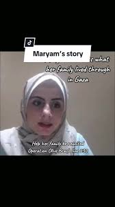 A snippet from the live yesterday where @Maryam's Family recounted what her  family lived through in the months before she and her children escaped to  Egypt, you can find the full interview