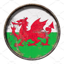 The flag of wales (y ddraig goch, meaning 'the red dragon') consists of a red dragon passant on a green and white field.as with many heraldic charges, the exact representation of the dragon is not standardised and many renderings exist.the flag is not represented in the union flag. Wales Flag Images Posted By Ryan Sellers