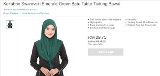 Dah pergi pilih kat depan tu. A Malaysian Spent More Than Rm21 000 On This Tudung