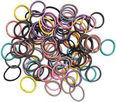 80pcs Elastic Hair Ties Tiny Soft Rubber Bands Ponytail Holders Girls Hair Tie For Baby Kids Multicolor Amazon Co Uk Beauty