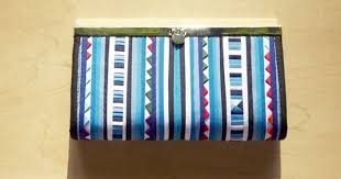 聖誕市集交換禮物限量一件棉質皮夾 手工拼布長夾 長皮夾 零錢包 大容量皮夾 藍色天空拼布藝術