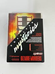 Unsolved Mysteries - Bizarre Murders (DVD, 2005, 4-Disc Set) *RARE* | eBay