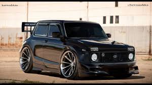 Russian Cars Niva Vaz 2121 Black Cars Custom Cars Cars Niva