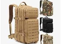 [Hot Item] Tas Ransel Militer Molle Kustom 3 Hari Tas Ransel Taktis untuk  Camping Luar Ruangan Tas Ransel Taktis
