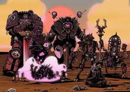 Xanthite Inquisitor Damascus Ore And Her Warband By Dan Morison Imaginarywarhammer Gallery Artwork Artist Websites Warhammer