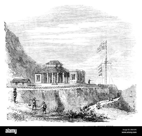 Hong kong victoria harbour sketch hi-res stock photography and images - Alamy