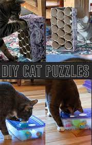 Diy Cat Puzzle Tutorials Andrea S Notebook Diy Cat Tent Cat Diy Cat Puzzle