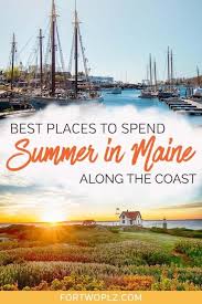 From Portland Maine To Bar Harbor 13 Coastal Maine Towns You Must Visit Maine Road Trip Summer Travel Destinations Maine Vacation