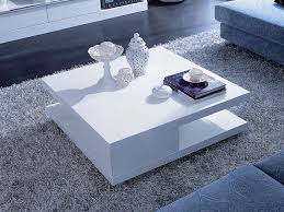 Découvrez notre sélection table basse au meilleur prix. Table Basse Carree Orchis Mdf Laque Blanc 56890