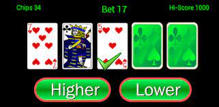 Higher or lower card game. Higher Or Lower Pro Card Game Google Play De Uygulamalar