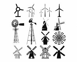 Download Windmill Svg Svg Files Vector Clipart Cricut Download By Crafteroks Thehungryjpeg Com