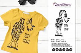 Order your retail tags now! Giraffe Svg Cut File Funny Giraffe Illustration Free Design Of The Week Design Bundles