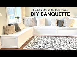 Diy Banquette Bench With Flip Up