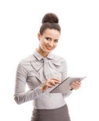 Look up results on info.com Beautiful Business Woman With Digital Tablet Isolated Over White Background Royalty Free Stock Image Storyblocks