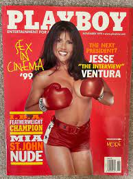 Playboy Magazine (November 1999) Mia St. John Kara Wakelin | eBay