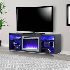 The fireplace insert allows adjustable flame brightness and colors. Home Garden Home Garden Furniture Ameriwood Home Lumina Fireplace Tv Stand For Tvs Up To 70 Wide White Opstinains Net