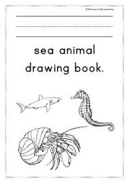 Sea Animal Drawing Book Sea Animals Drawings Animal Drawings Sea Animals