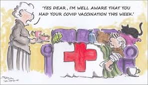 Jack ohman clay bennett cartoon. Cartoon First Patients Get Covid 19 Vaccine Henley Herald