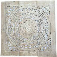 Elegant Wood Carved Wall Plaque Wood Carved Floral Wall Art Balinese Home Decor Asian Wood Carving Wal Carved Wood Wall Art Asian Home Decor Carved Wall Art