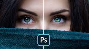 Zoom Effect In Eye Radial Blur Adobe Photoshop Photoshop Photoshop Effects Blur