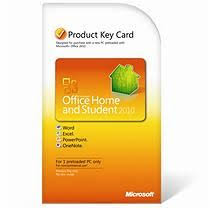 Microsoft Office Home And Student 2010 Product Key Card Microsoft Microsoft Office Home Office