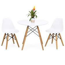 Kids Modern Dining Table Set W 2 Armless Chairs Kids Table And Chairs Modern Kids Table Modern Dining Table Set