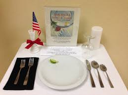America S White Table Tells The Story Of A Little Girl Who Helps Her Mother Set A Remembrance Table In Her House Honoring Honoring Veterans White Table Veteran