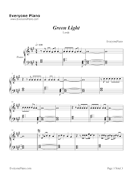 Lorde says 'green light' is her first heartbreak song, explains 'beach' lyric. Green Light Lorde Stave Preview