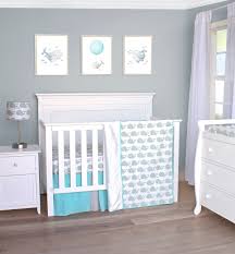 Isabelle Max Onderdonk Whale 3 Piece Crib Bedding Set Wayfair