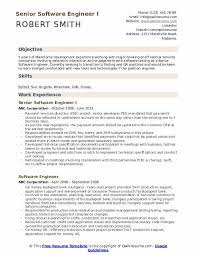 To work with a company which appreciates innovation so that i can enhance my knowledge and skills to give my best growth of the company. Senior Software Engineer Resume Samples Qwikresume