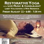 Restorative Yoga with Live Music